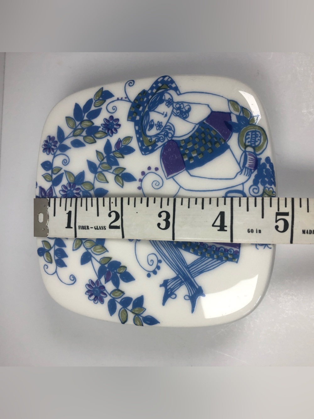*Rare* Vintage Figgjo Turi "Lotte" covered butter box Norway Mid Century Modern - Picture 10 of 10